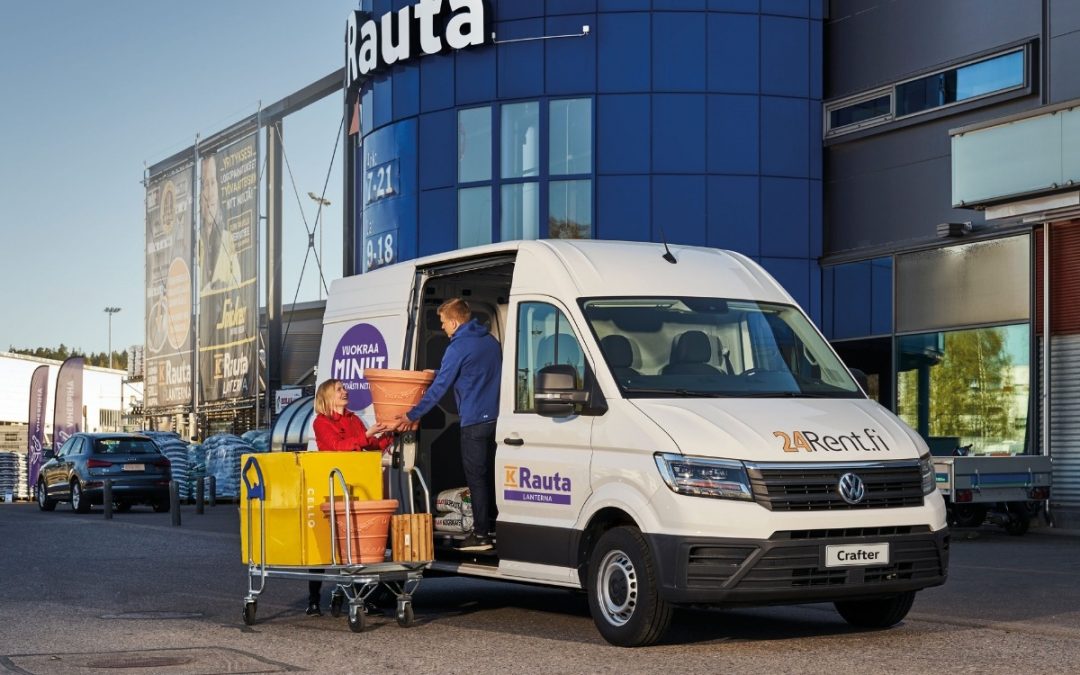 Tiedote 4.6.2018 – 24Rent ja K-ryhmä pilotoivat yhteiskäyttöautoja K-Supermarketeissa ja K-Raudoissa