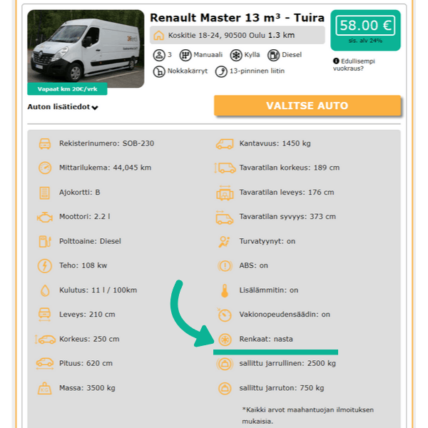 näin tarkistat kesärenkaat 24Rent näin tarkistat kesärenkaat 24Rent