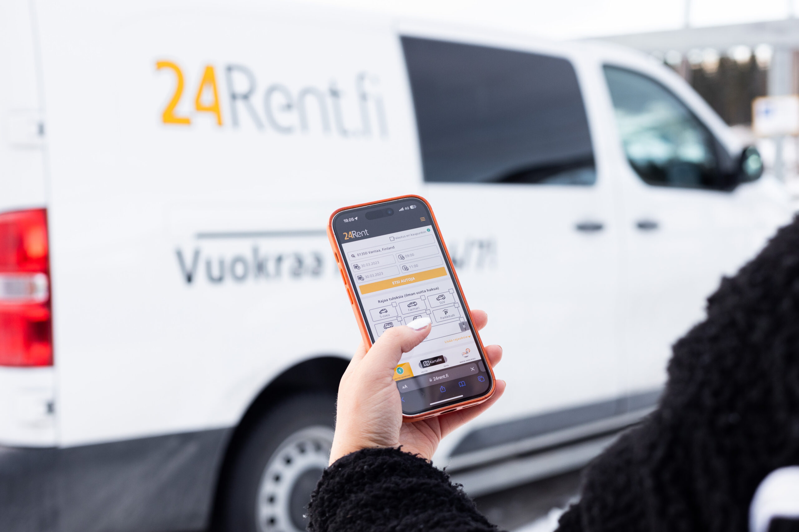 24Rent opiskelijatarjous sovelluksella