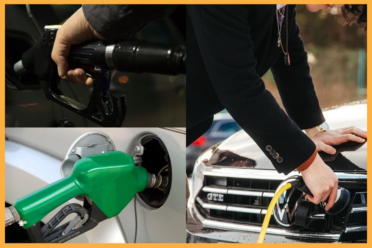 Bensa, diesel, vai sähköauto