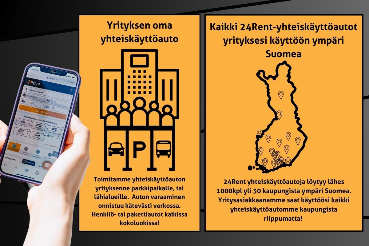 Yritykselle oma yhteiskäyttöauto vai avoin auto