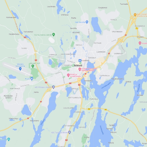 Vuokra-autojen sijainnit Mikkelissä - 24Rent Vuokra-autojen sijainnit Mikkelissä - 24Rent