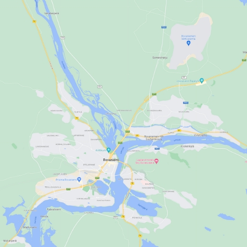 Vuokra-autojen sijainnit Rovaniemellä - 24Rent Vuokra-autojen sijainnit Rovaniemellä - 24Rent