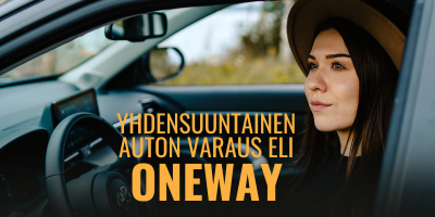 24Rent oneway - yhdensuuntainen auton varaus