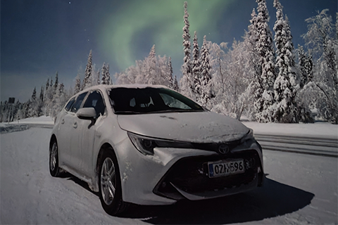 Rovaniemi talvella: vuokra-auto ja parhaat vinkit