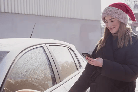 Spend your Christmas holidays in Finnish winter.