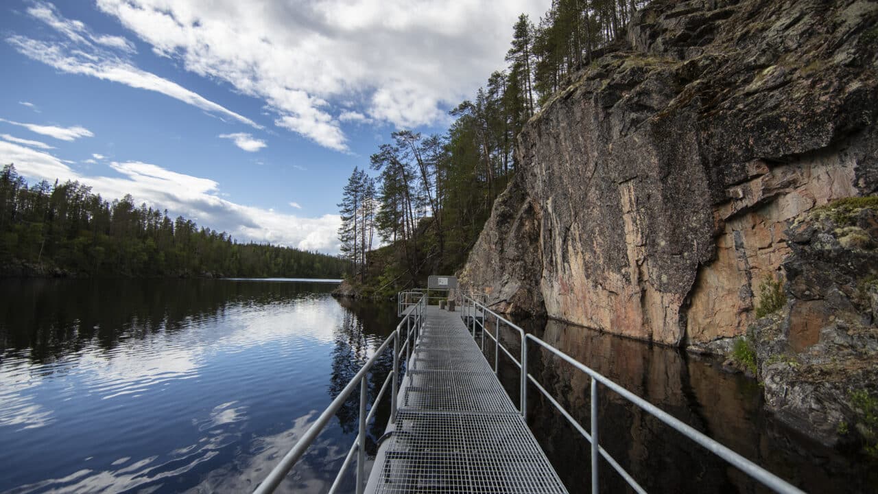 Hossa National park in Suomussalmi. 