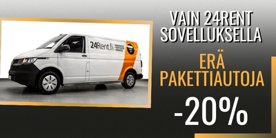 400x200 24Rent Nissan Qashqai sovellustarjous