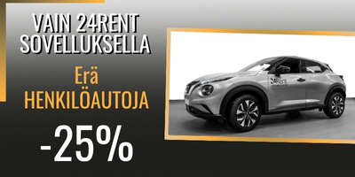 400x200 24Rent Nissan Qashqai sovellustarjous