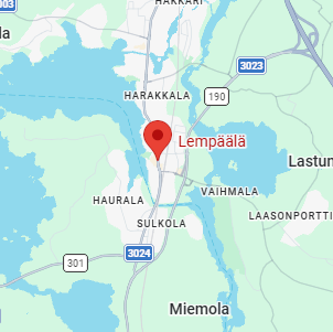 Pakettiautojen sijainnit Tampereella - 24Rent