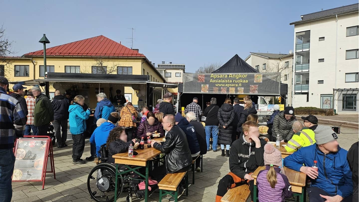 Sastamalassa nautitaan kansainvälisistä herkuista