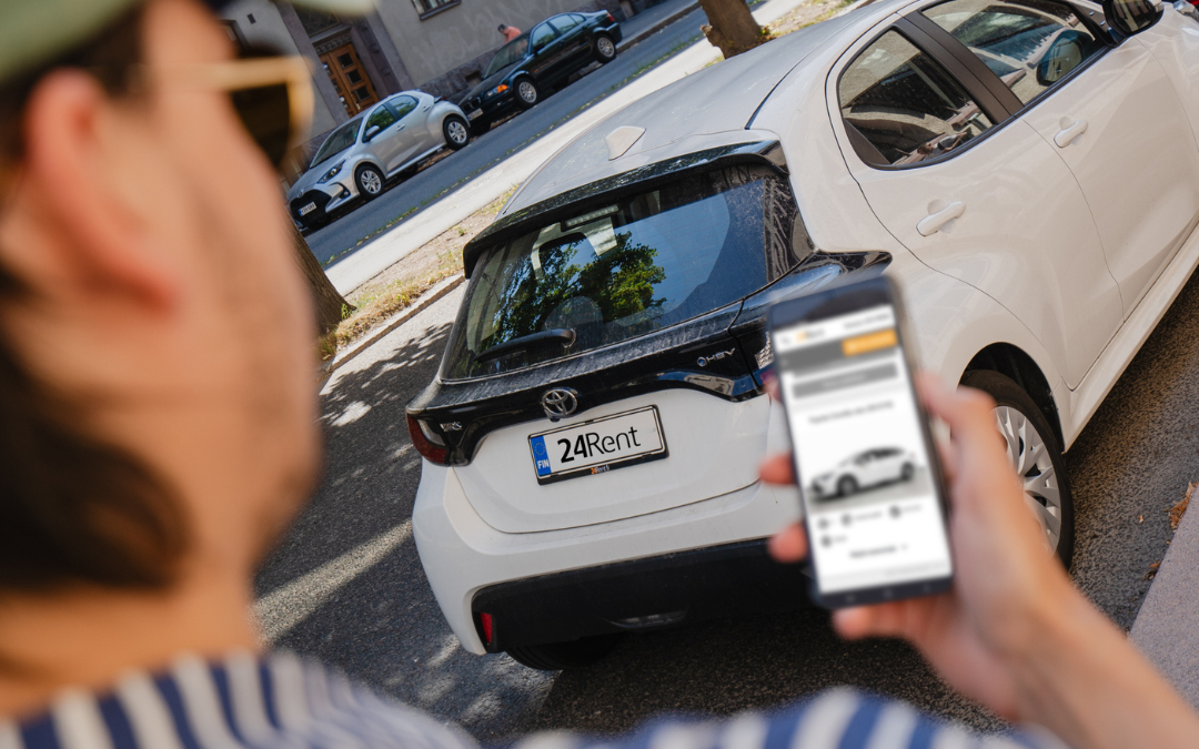 Yhteiskäyttöautojen varaus hoidetaan kännykkäsovelluksella